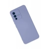 Vivo V23 5G Kılıf Nano içi Kadife Silikon - Lila