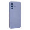 Vivo V23 5G Kılıf Nano içi Kadife Silikon - Lila