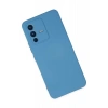 Vivo V23 5G Kılıf Nano içi Kadife Silikon - Mavi