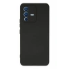 Vivo V23 5G Kılıf Nano içi Kadife Silikon - Siyah