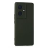 Vivo V29 Lite Kılıf Nano içi Kadife Silikon - Koyu Yeşil