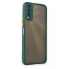 Vivo Y11S Kılıf Montreal Silikon Kapak - Yeşil
