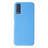 Vivo Y11S Kılıf Nano içi Kadife Silikon - Mavi