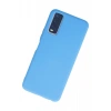 Vivo Y11S Kılıf Nano içi Kadife Silikon - Mavi