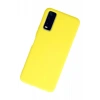 Vivo Y11S Kılıf Nano içi Kadife Silikon - Sarı