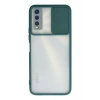 Vivo Y11S Kılıf Palm Buzlu Kamera Sürgülü Silikon - Yeşil