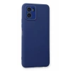Vivo Y15S Kılıf Lansman Glass Kapak - Sky Blue