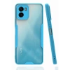 Vivo Y15S Kılıf Platin Silikon - Mavi