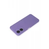 Vivo Y16 Kılıf First Silikon - Lila
