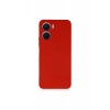Vivo Y16 Kılıf Nano içi Kadife Silikon - Kırmızı