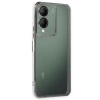 Vivo Y17S Kılıf Lensli Silikon - Gümüş