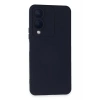 Vivo Y17S Kılıf Nano içi Kadife Silikon - Lacivert