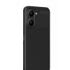 Vivo Y18 Kılıf Auto Focus Karbon Kapak - Siyah