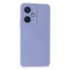 Vivo Y27 Kılıf Nano içi Kadife Silikon - Lila