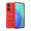 Vivo Y27 Kılıf Optimum Silikon - Kırmızı