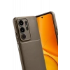 Vivo Y29 4G Auto Focus Karbon Kapak - Kahverengi