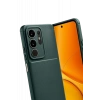 Vivo Y29 4G Auto Focus Karbon Kapak - Koyu Yeşil