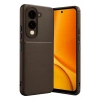 Vivo Y29S Auto Focus Karbon Kapak - Kahverengi