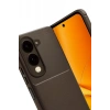 Vivo Y29S Auto Focus Karbon Kapak - Kahverengi