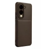 Vivo Y29S Auto Focus Karbon Kapak - Kahverengi