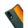 Vivo Y29S Auto Focus Karbon Kapak - Koyu Yeşil