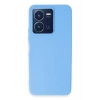 Vivo Y35 Kılıf First Silikon - Mavi
