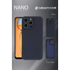 Vivo Y36 Kılıf Nano içi Kadife Silikon - Siyah