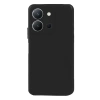 Vivo Y36 Kılıf Nano içi Kadife Silikon - Siyah