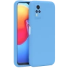 Vivo Y53S Kılıf Nano içi Kadife Silikon - Mavi
