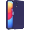 Vivo Y53S Kılıf Nano içi Kadife Silikon - Mor