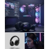 Wireless  Kulaklığı RGB Işıklı Uzun Bataryalı Mikrofonlu Headset