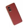 Xiaomi Mi 10T Kılıf Volet Silikon - Kırmızı