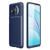 Xiaomi Mi 10T Lite Kılıf Auto Focus Karbon Kapak - Lacivert