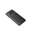 Xiaomi Mi 10T Lite Kılıf Auto Focus Karbon Kapak - Siyah