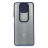 Xiaomi Mi 10T Lite Kılıf Palm Buzlu Kamera Sürgülü Silikon - Lacivert