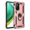Xiaomi Mi 10T Pro Kılıf Sofya Yüzüklü Silikon Kapak - Rose