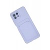 Xiaomi Mi 11 Kılıf Kelvin Kartvizitli Silikon - Lila