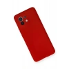Xiaomi Mi 11 Kılıf Nano içi Kadife Silikon - Kırmızı