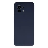 Xiaomi Mi 11 Kılıf Nano içi Kadife Silikon - Lacivert