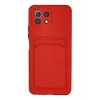 Xiaomi Mİ 11 Lite Kılıf Kelvin Kartvizitli Silikon - Kırmızı