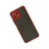 Xiaomi Mİ 11 Lite Kılıf Montreal Silikon Kapak - Kırmızı