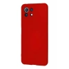 Xiaomi Mİ 11 Lite Kılıf Nano içi Kadife Silikon - Kırmızı
