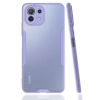 Xiaomi Mİ 11 Lite Kılıf Platin Silikon - Lila