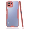 Xiaomi Mİ 11 Lite Kılıf Platin Silikon - Pembe