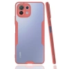 Xiaomi Mİ 11 Lite Kılıf Platin Silikon - Pembe