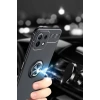 Xiaomi Mİ 11 Lite Kılıf Range Yüzüklü Silikon - Kırmızı