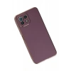 Xiaomi Mİ 11 Lite Kılıf Volet Silikon - Mor