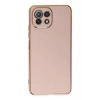 Xiaomi Mİ 11 Lite Kılıf Volet Silikon - Pembe
