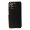 Xiaomi Mİ 11 Lite Kılıf Volet Silikon - Siyah