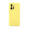 Xiaomi Mi 11T Pro Kılıf Nano içi Kadife Silikon - Sarı